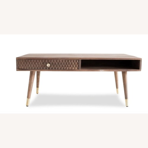 Used Amazon Mid-Century Modern Piece Wood Coffee Table for sale on AptDeco