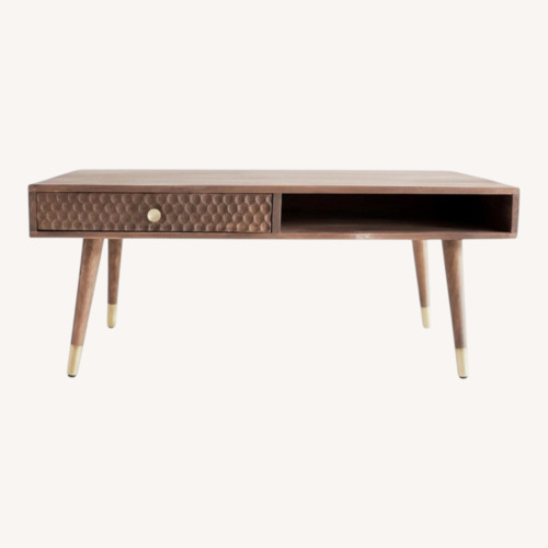 Used Amazon Mid-Century Modern Piece Wood Coffee Table for sale on AptDeco