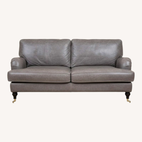 Used Vintage/Antique Light Gray 3+ Seater Sofa for sale on AptDeco