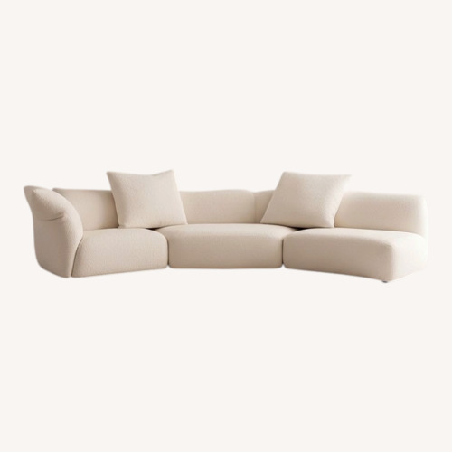 Used Wayfair Oversized Italian Petal Sofa Modular  for sale on AptDeco