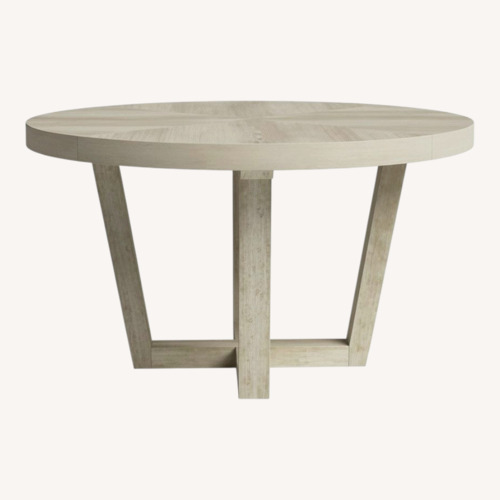 Used Joss & Main Halvorsen Extendable Pedestal Dining Table  for sale on AptDeco