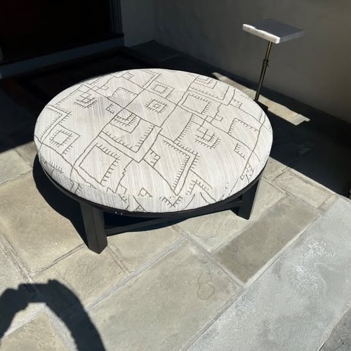 Used Barbara Barry Ottoman for sale on AptDeco