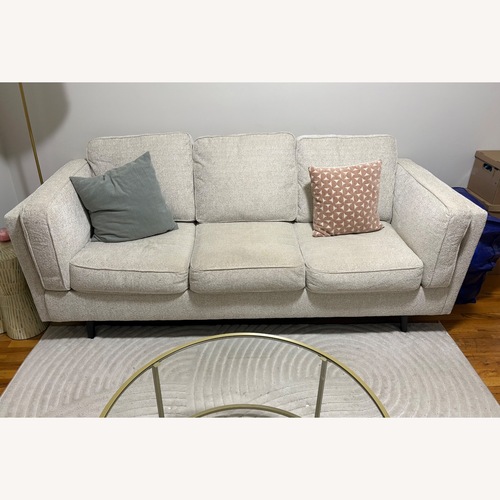 Used Ashley Furniture Natural Fabric 3+ Seater Sofa for sale on AptDeco