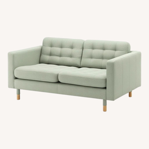 Used IKEA Morabo Green Fabric Loveseat for sale on AptDeco