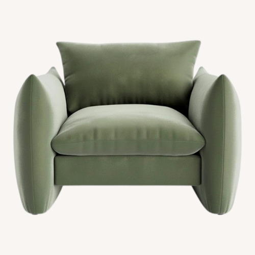 Used Lulu & Georgia Banks Green Velvet for sale on AptDeco