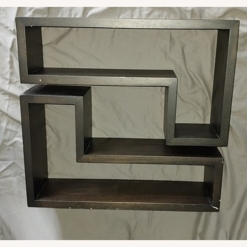 Used West Elm Dark Brown Wall Shelf for sale on AptDeco
