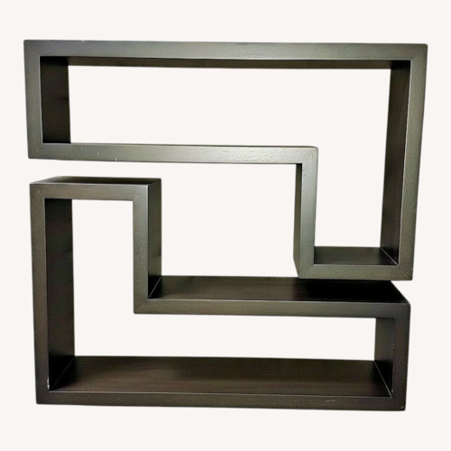 Used West Elm Dark Brown Wall Shelf for sale on AptDeco