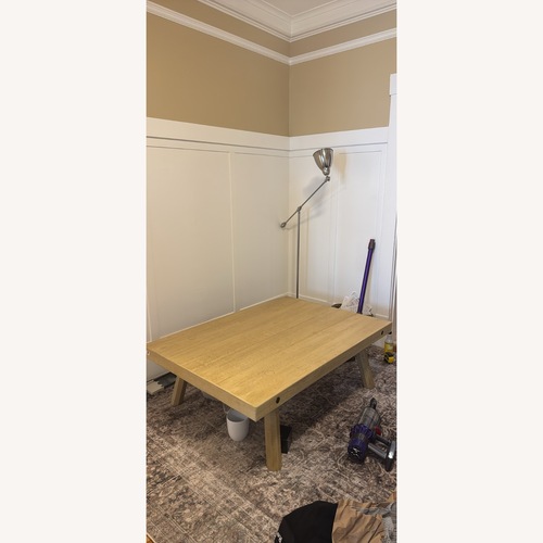 Used Pottery Barn Dutton Rectangular Coffee Table (54") for sale on AptDeco