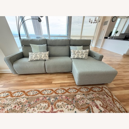 Used Elran Power Reclining Sectional Sofa for sale on AptDeco