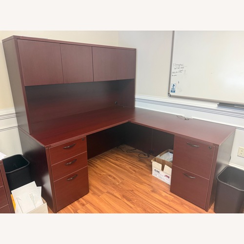 Used Cherryman Industries Seven Office Desks  for sale on AptDeco