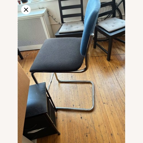 Used Knoll Cesca Fully Upholstered Stool, Bar Height for sale on AptDeco