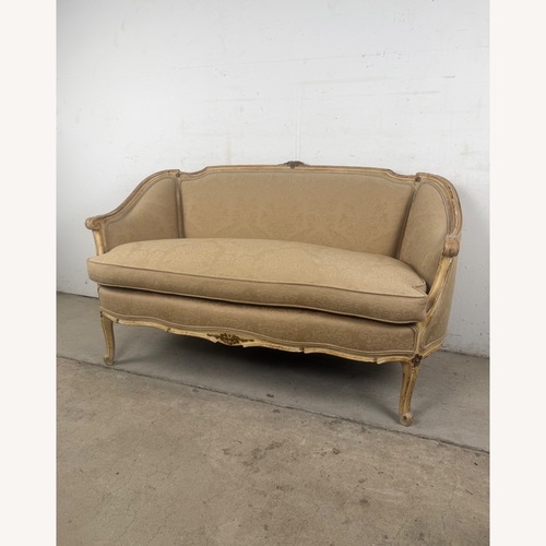 Used Vintage/Antique Finds Fabric Loveseat for sale on AptDeco