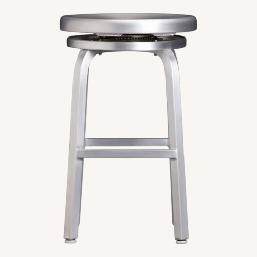 Used Crate & Barrel Spin Swivel Backless Counter Stools for sale on AptDeco