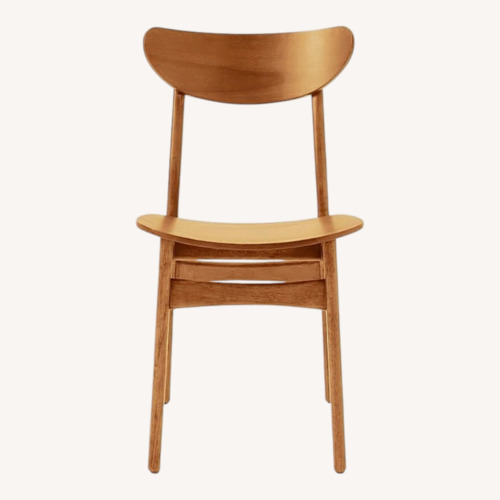 Used West Elm Classic Café Wood Dining Chair, Set of 4 for sale on AptDeco
