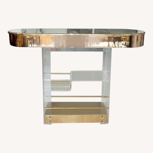 Used 1 Stdibs Goodfellas Lucite & Mirror Illuminated Bar for sale on AptDeco