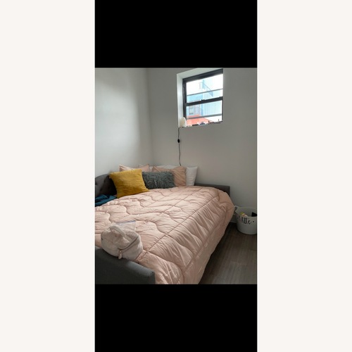 Used Gray Upholstered Daybed  for sale on AptDeco