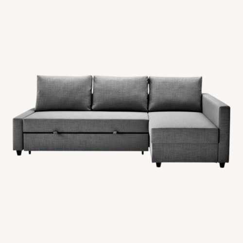 Used IKEA FRIHETEN Light Gray Sleeper Sofa for sale on AptDeco