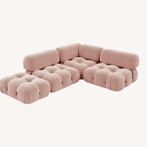 Used Pink 3+ Piece Sectional for sale on AptDeco