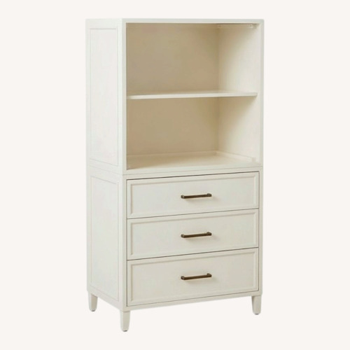 Used Pottery Barn Teen Blaire Bookcase & Drawer Pair for sale on AptDeco