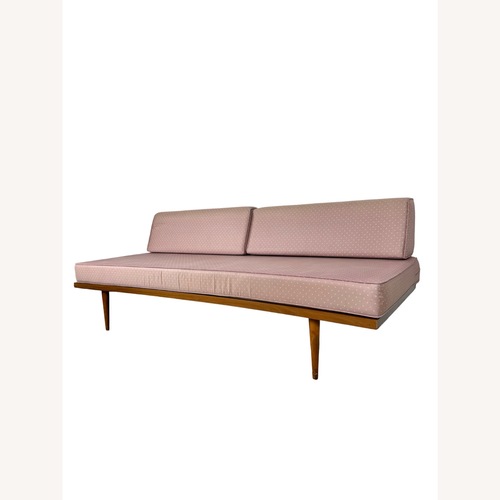 Used Vintage Mid-Century Modern Pink Sofa Daybed for sale on AptDeco