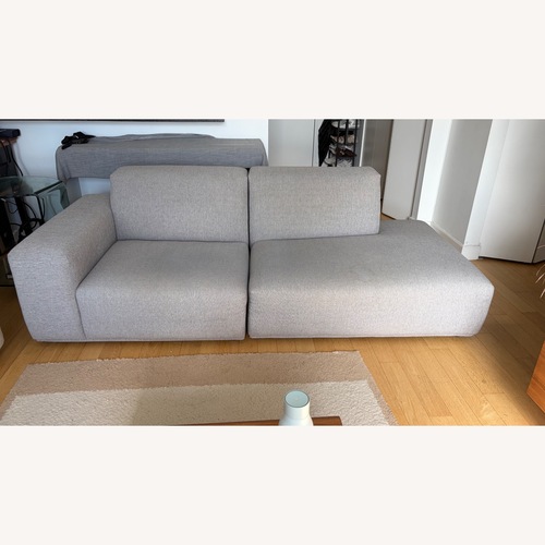Used Castlery Todd Gray sofa for sale on AptDeco