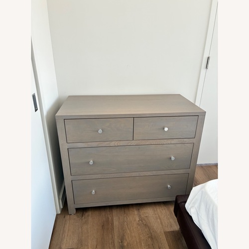 Used Room & Board Light Gray Wood Dresser for sale on AptDeco