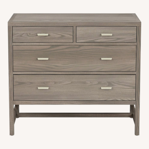 Used Room & Board Light Gray Wood Dresser for sale on AptDeco