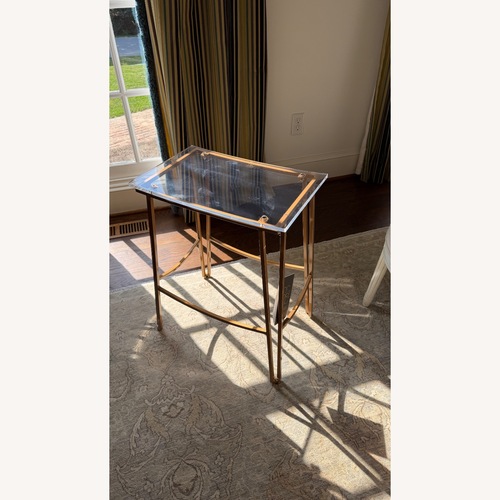 Used Gabby Pierce Stool Acrylic+ Iron for sale on AptDeco
