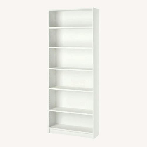 Used IKEA BILLY White Bookcase for sale on AptDeco