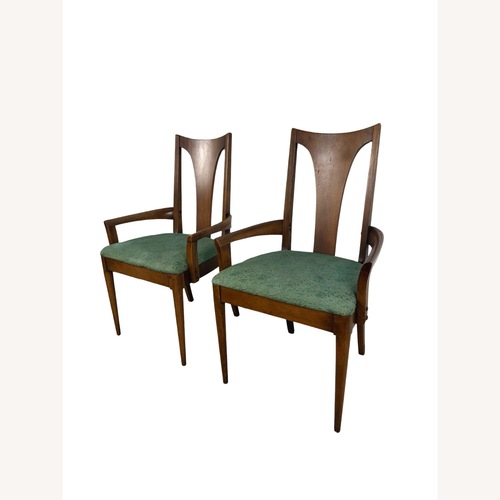 Used Pair of Mid-Century High-Back Armchairs for sale on AptDeco