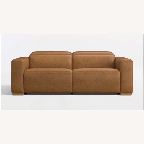 Used Crate & Barrel Power Reclining Sofa  for sale on AptDeco
