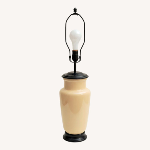 Used Vaughn Ceramic Glazed Table Lamp for sale on AptDeco