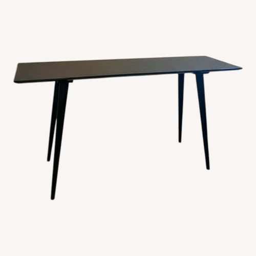 Used Black Wood Side Table for sale on AptDeco