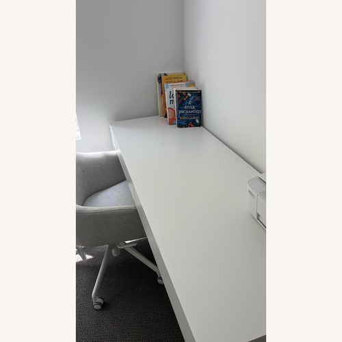 Used IKEA White Desk for sale on AptDeco