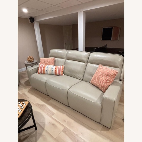 Used Raymour & Flanigan Light Gray 3 Seater Sofa for sale on AptDeco