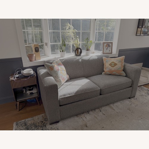 Used Room & Board Ian Light Gray Fabric Sleeper Sofa for sale on AptDeco