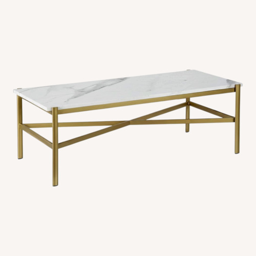 Used Wayfair White Coffee Table for sale on AptDeco