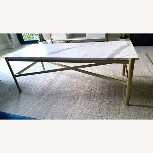 Used Wayfair White Coffee Table for sale on AptDeco
