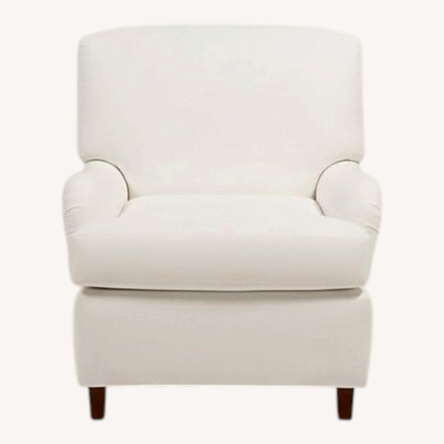 Used Pristine White Accent Chairs for sale on AptDeco