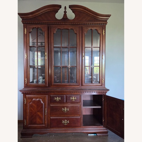 Used American Drew Cherry Grove China Cabinet Vintage for sale on AptDeco