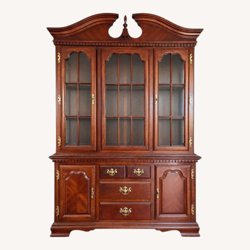Used American Drew Cherry Grove China Cabinet Vintage for sale on AptDeco