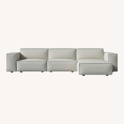 Used Rove Concepts Light Gray 3+ Piece Sectional for sale on AptDeco