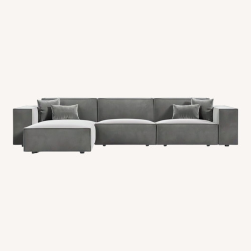 Used Rove Concepts Light Gray 3+ Piece Sectional for sale on AptDeco