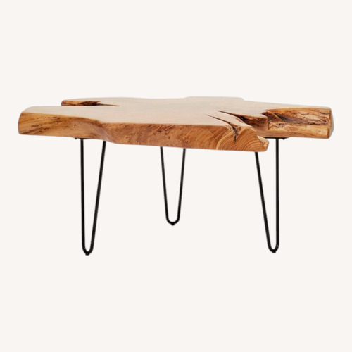 Used Natural Wood Coffee Table for sale on AptDeco