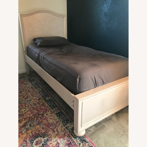 Used Rooms To Go Disney Fairies Twin Bed for sale on AptDeco