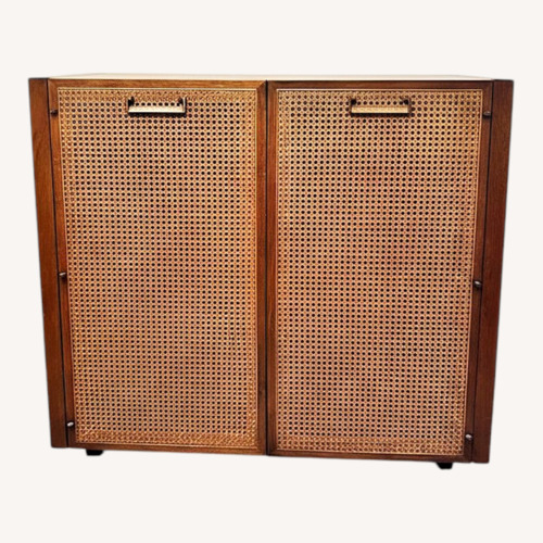 Used Jack Cartwright Inc. Mid Century Wood Bar Cart for sale on AptDeco