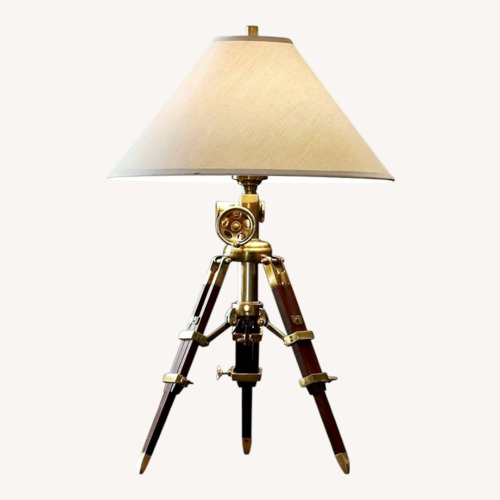 Used Restoration Hardware Royal Marine Tripod Table Lamp for sale on AptDeco