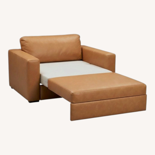 Used Jennifer Convertibles Light Brown Sleeper Sofa for sale on AptDeco