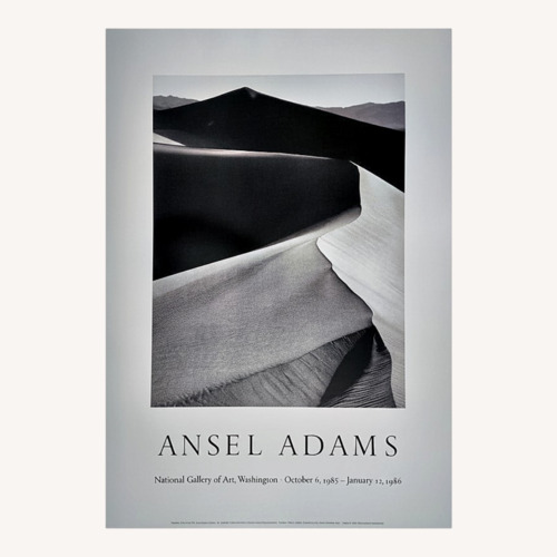 Used National Gallery of Art Ansel Adams Poster for sale on AptDeco