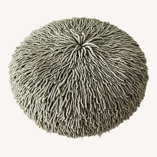 Used Calypso St. Barth Light Gray Ottoman for sale on AptDeco